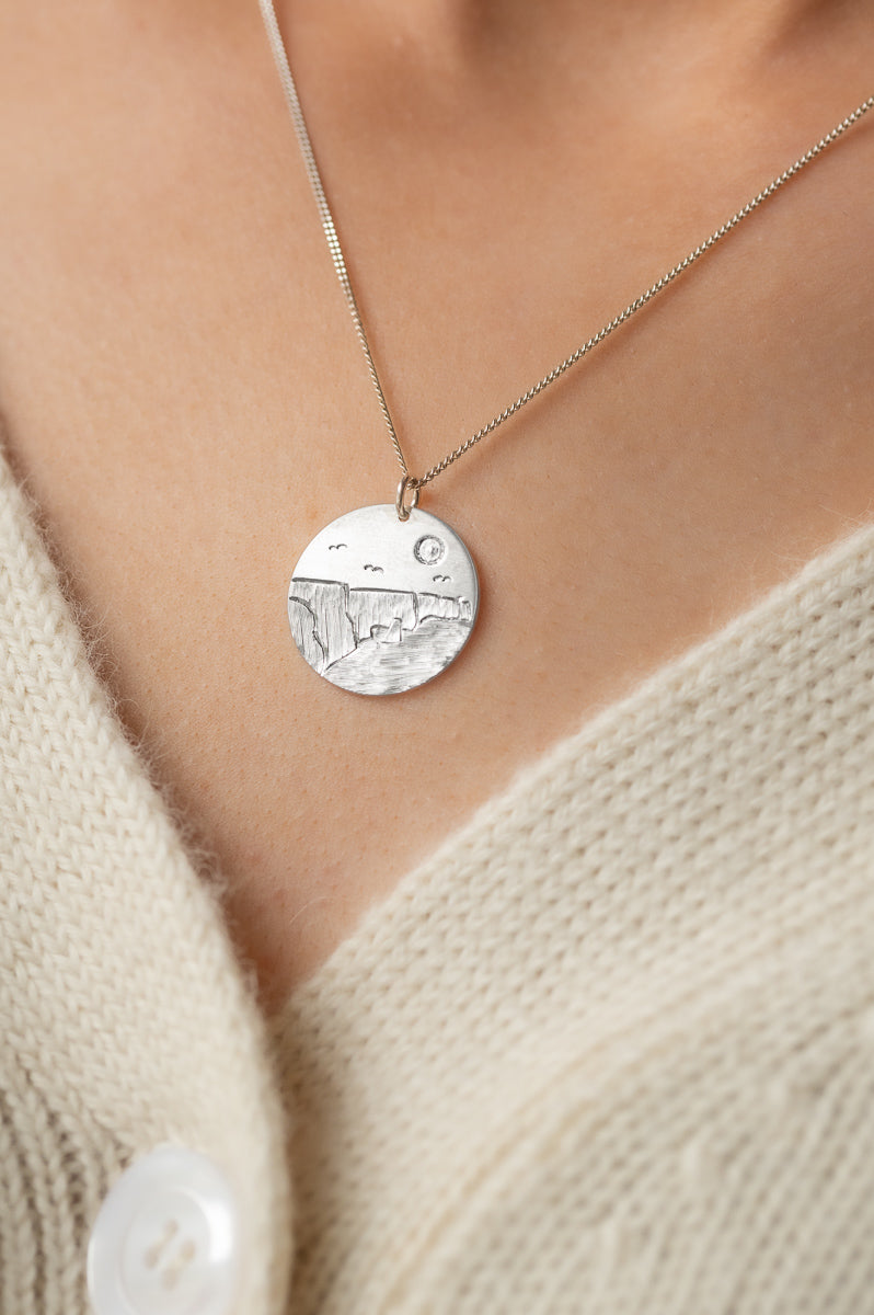 Soul Engraver- Cliffs of Moher Pendant