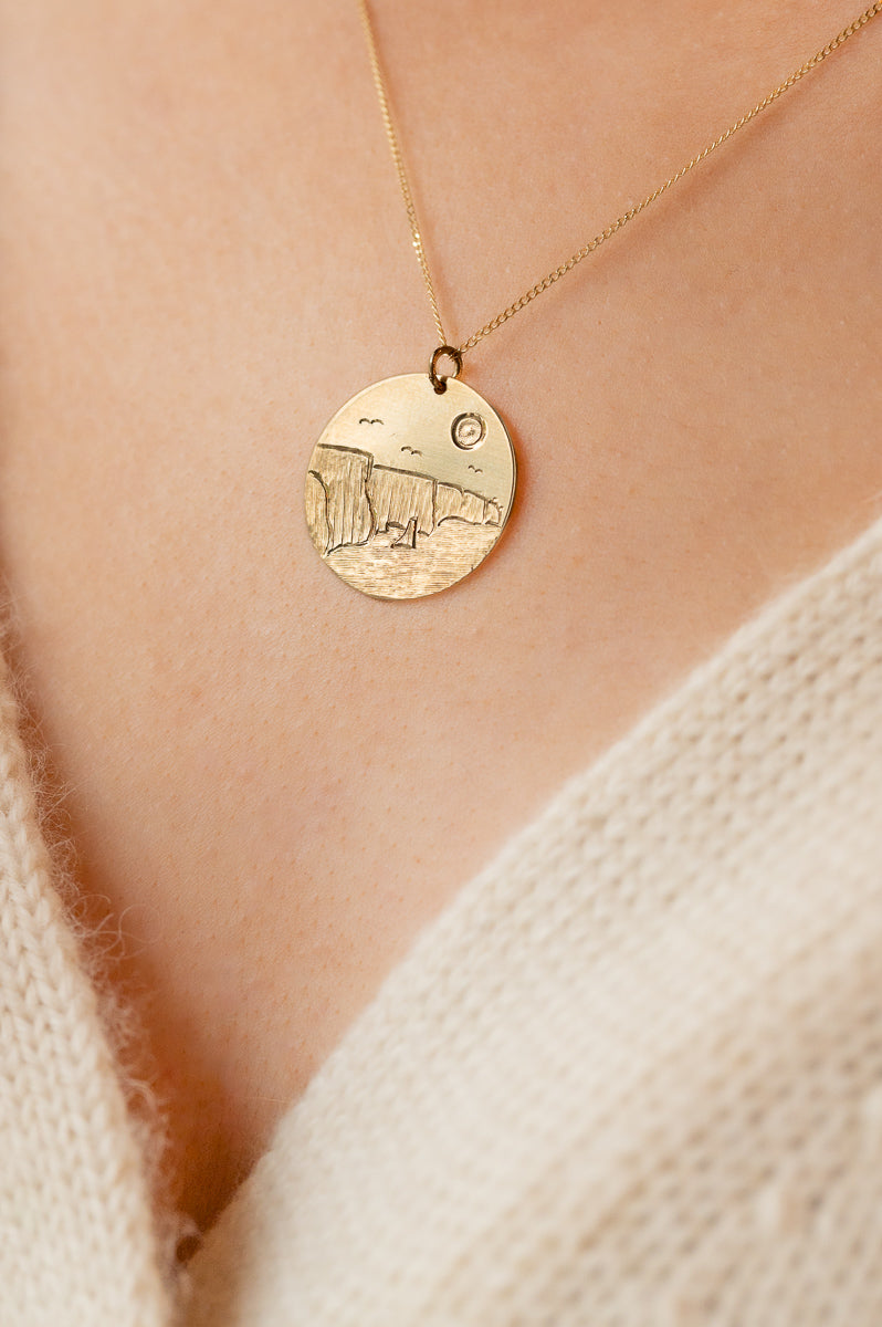 Soul Engraver- Cliffs of Moher Pendant