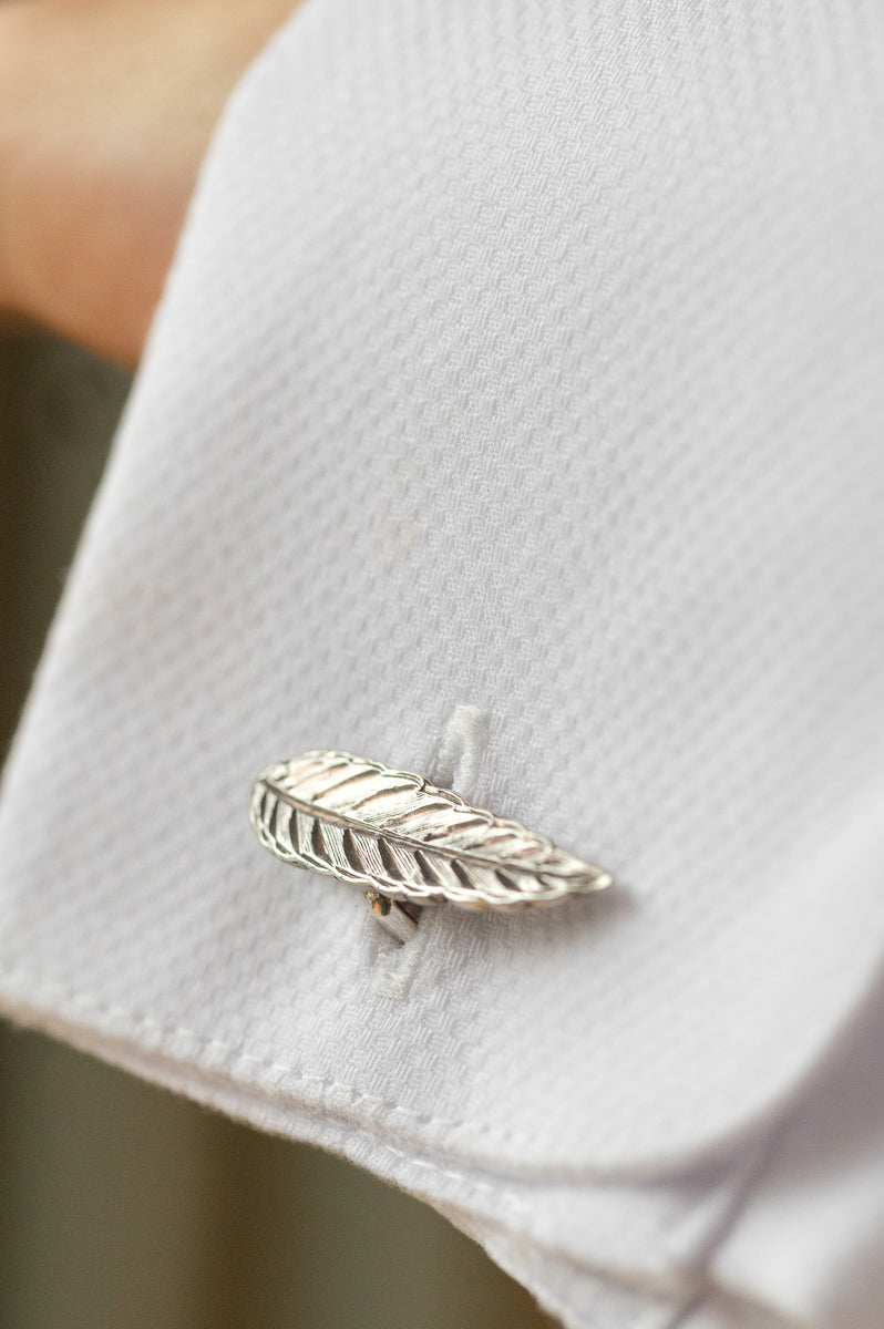 Soul Engraver- Silver Rowan Cufflinks