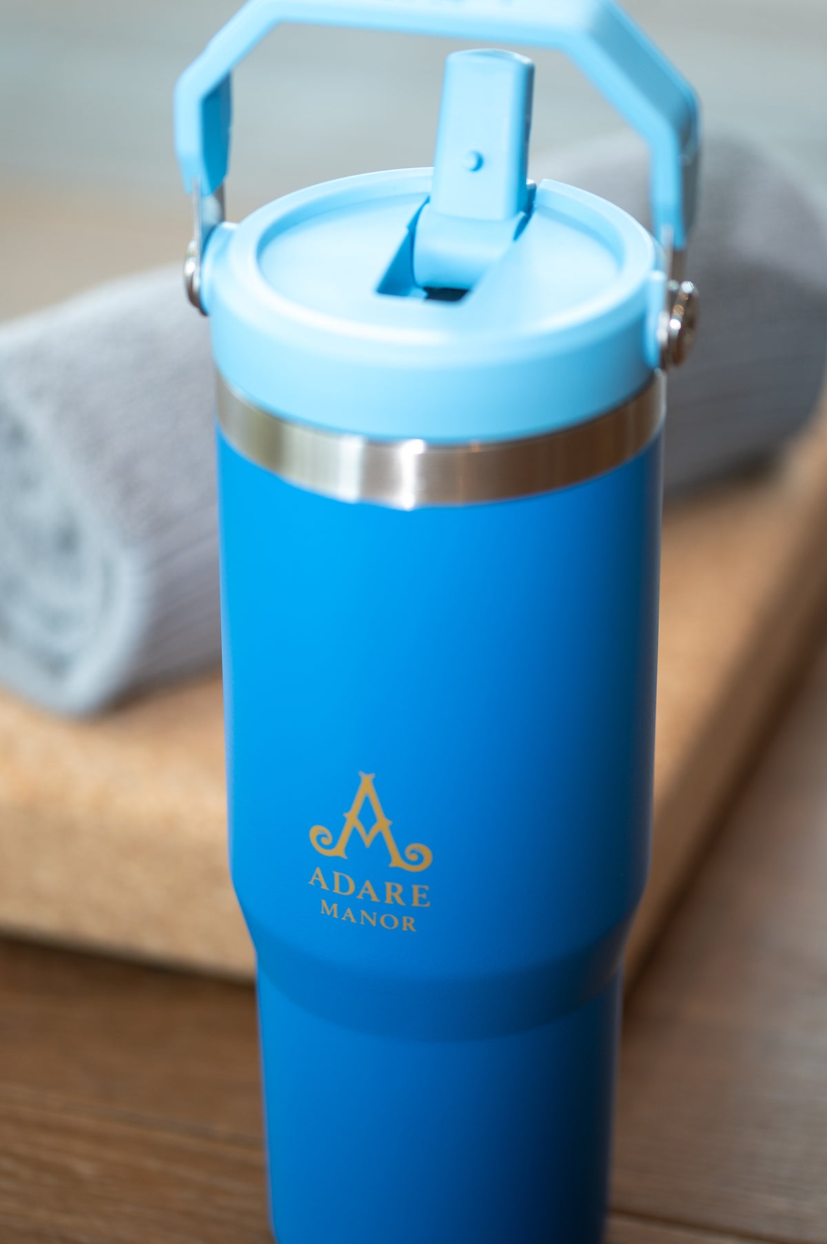 Adare Manor- Stanley IceFlow Flip Straw Tumbler Blue Azure