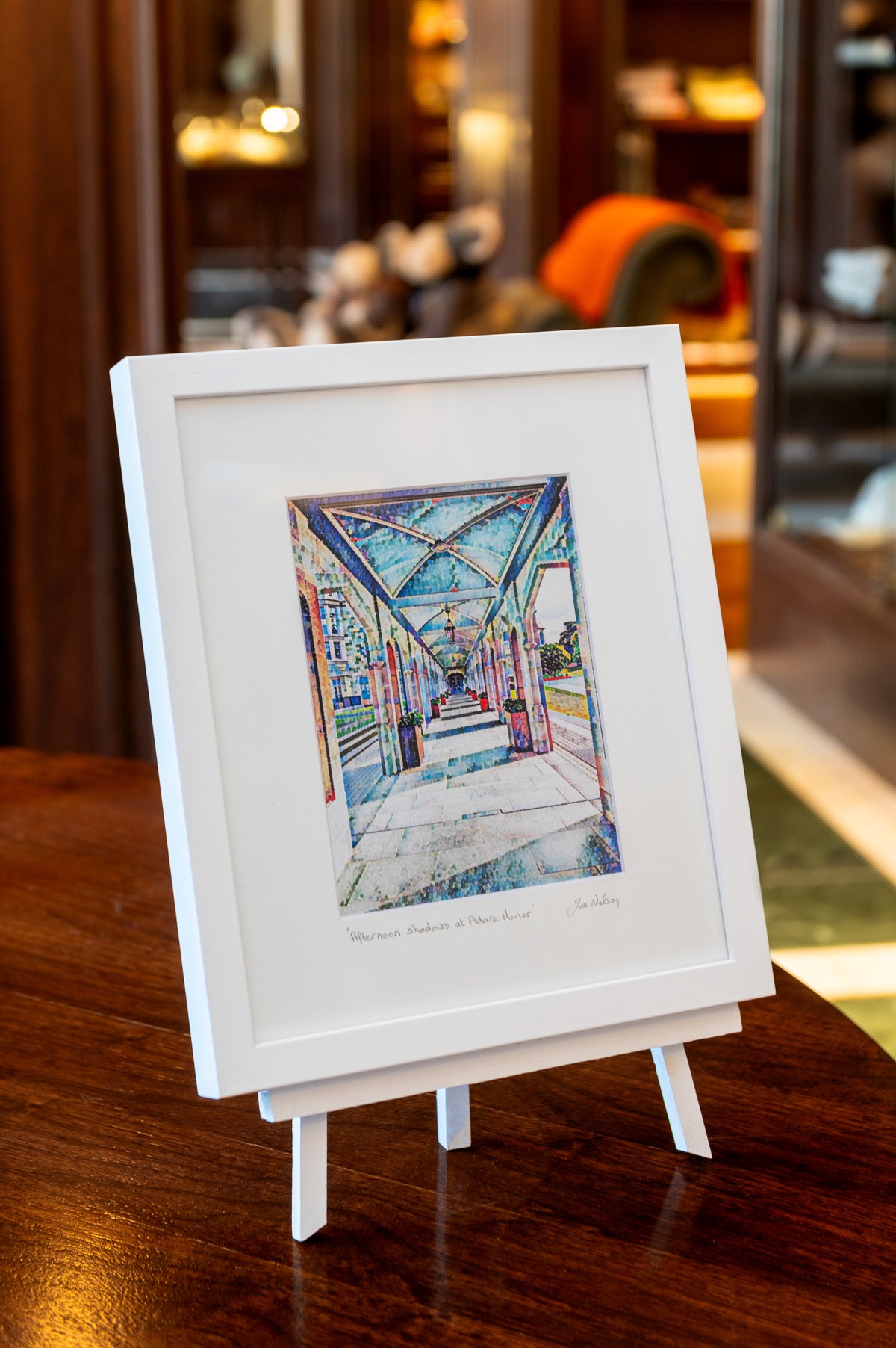 Adare Manor X Sue Nelson Designs - 'Afternoon shadows at Adare manor' Framed Print