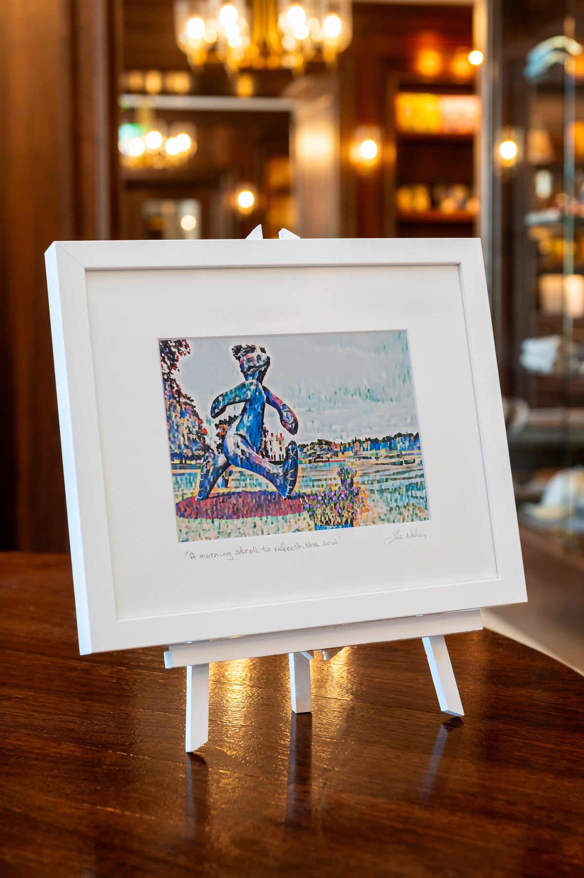 Adare Manor X Sue Nelson Designs - 'A morning stroll to refresh the soul' Framed Print