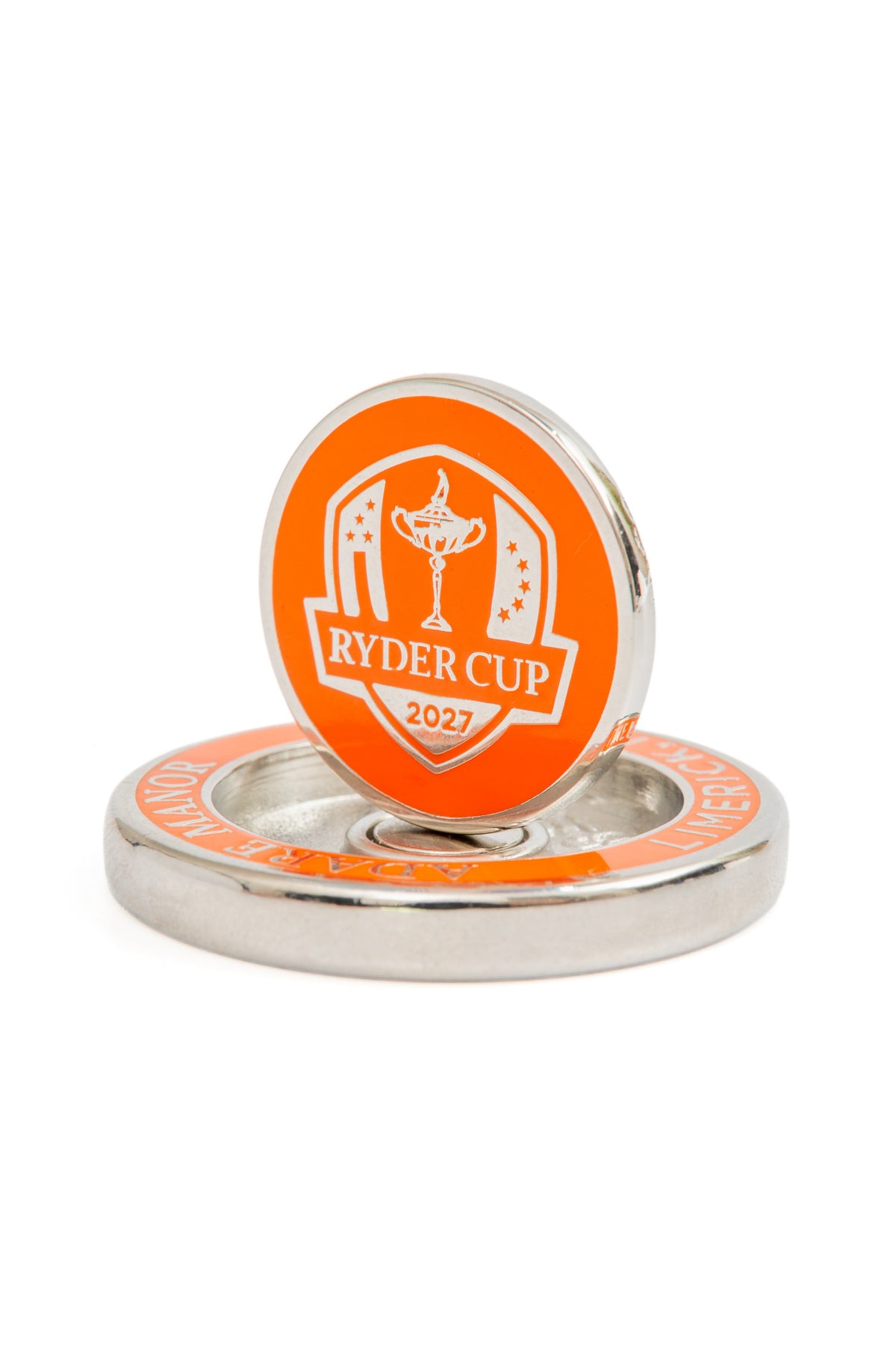 Adare Manor Ryder Cup 2027 - Ball Marker Orange