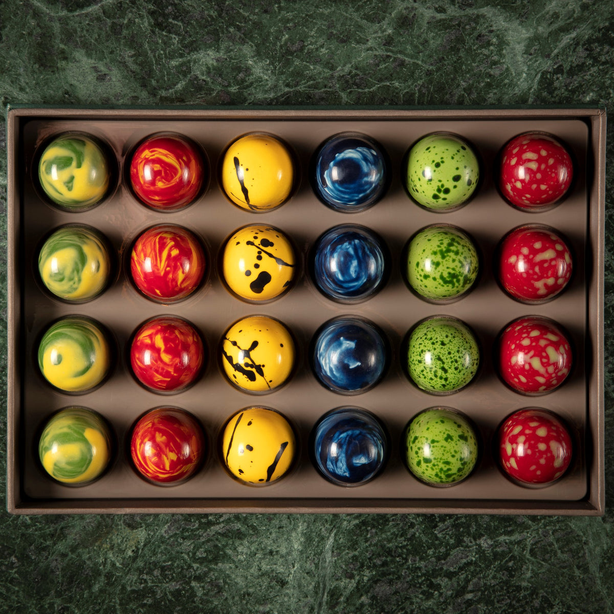 Harry Lowes - Handmade Chocolate Bonbon Box- 24 piece