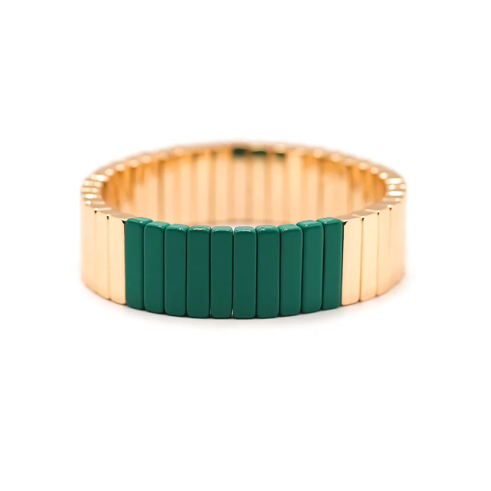 Bracelet- Simone à Bordeaux Emerald