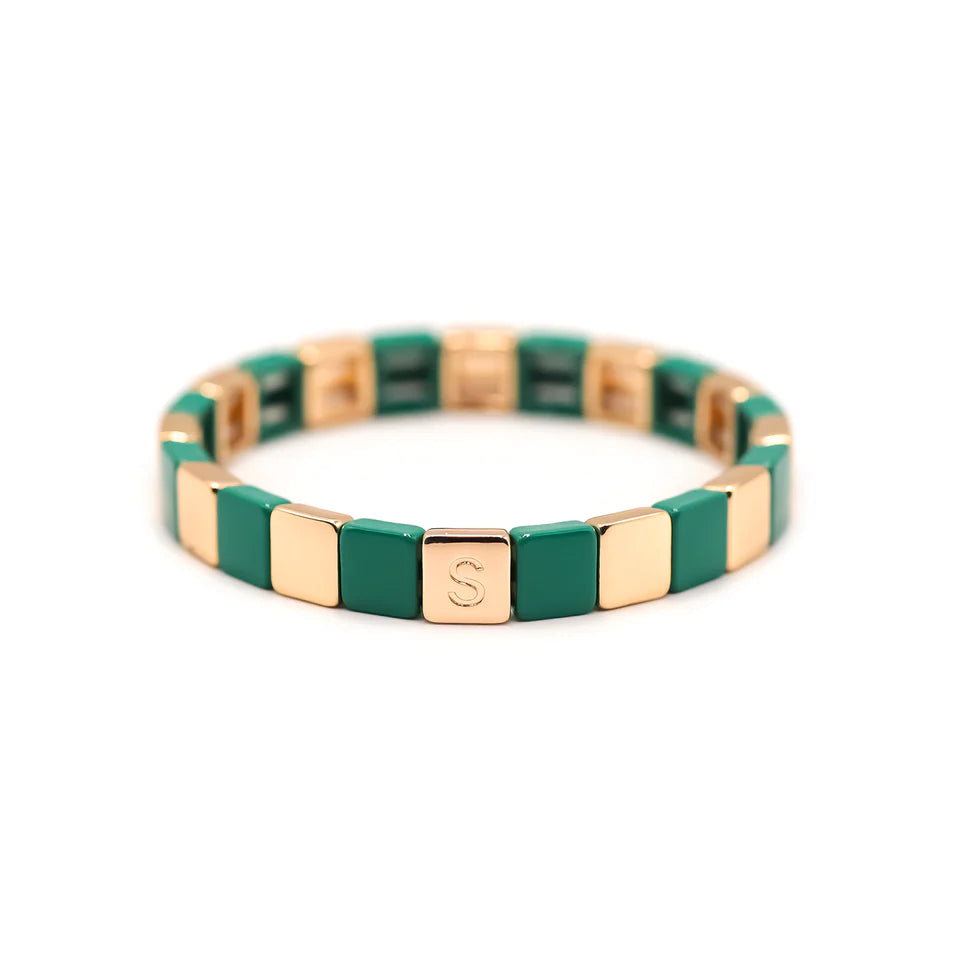 Bracelet- Simone à Bordeaux Emerald gold