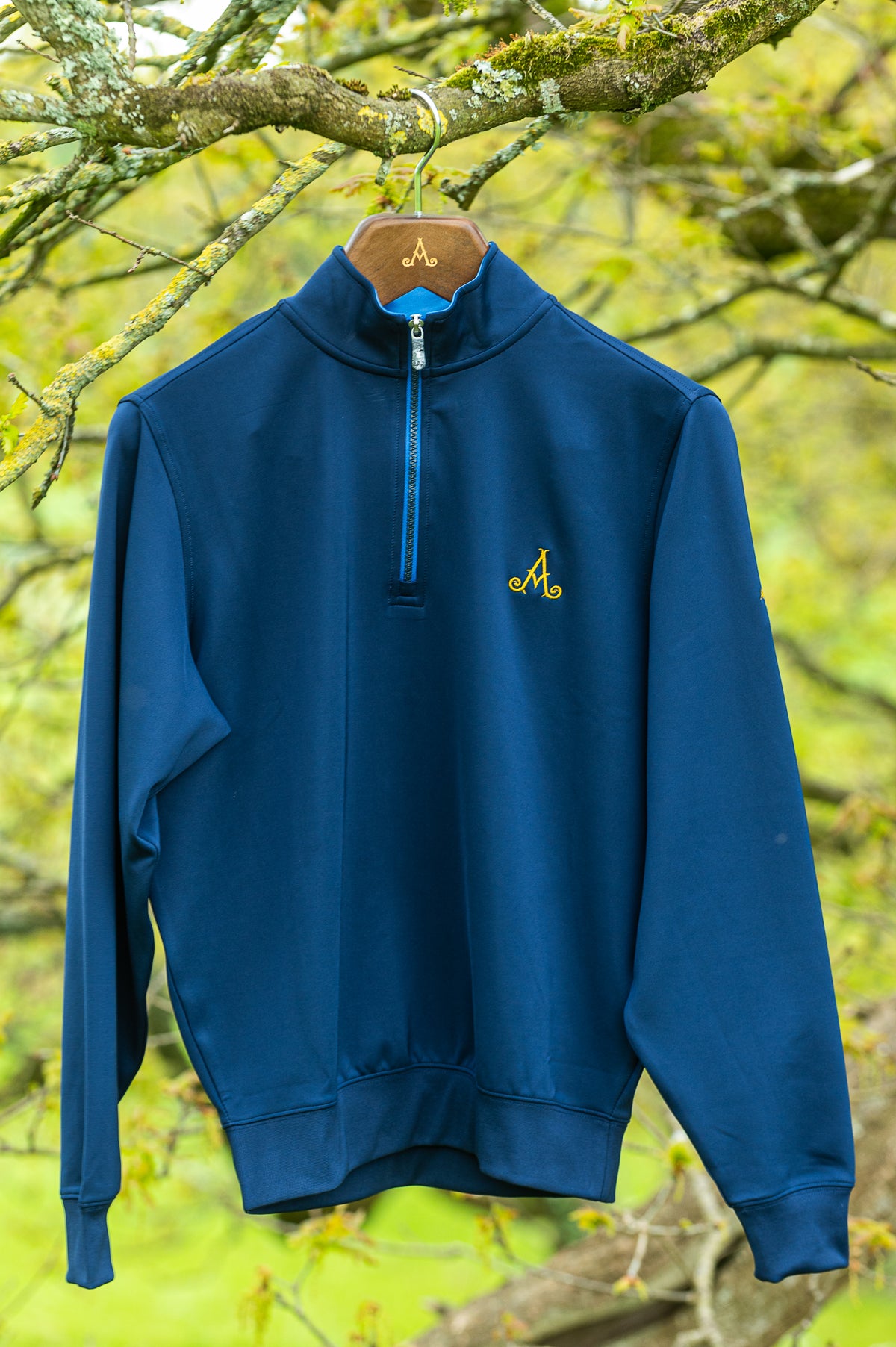 Adare Manor Navy 1/4 Zip Pullover