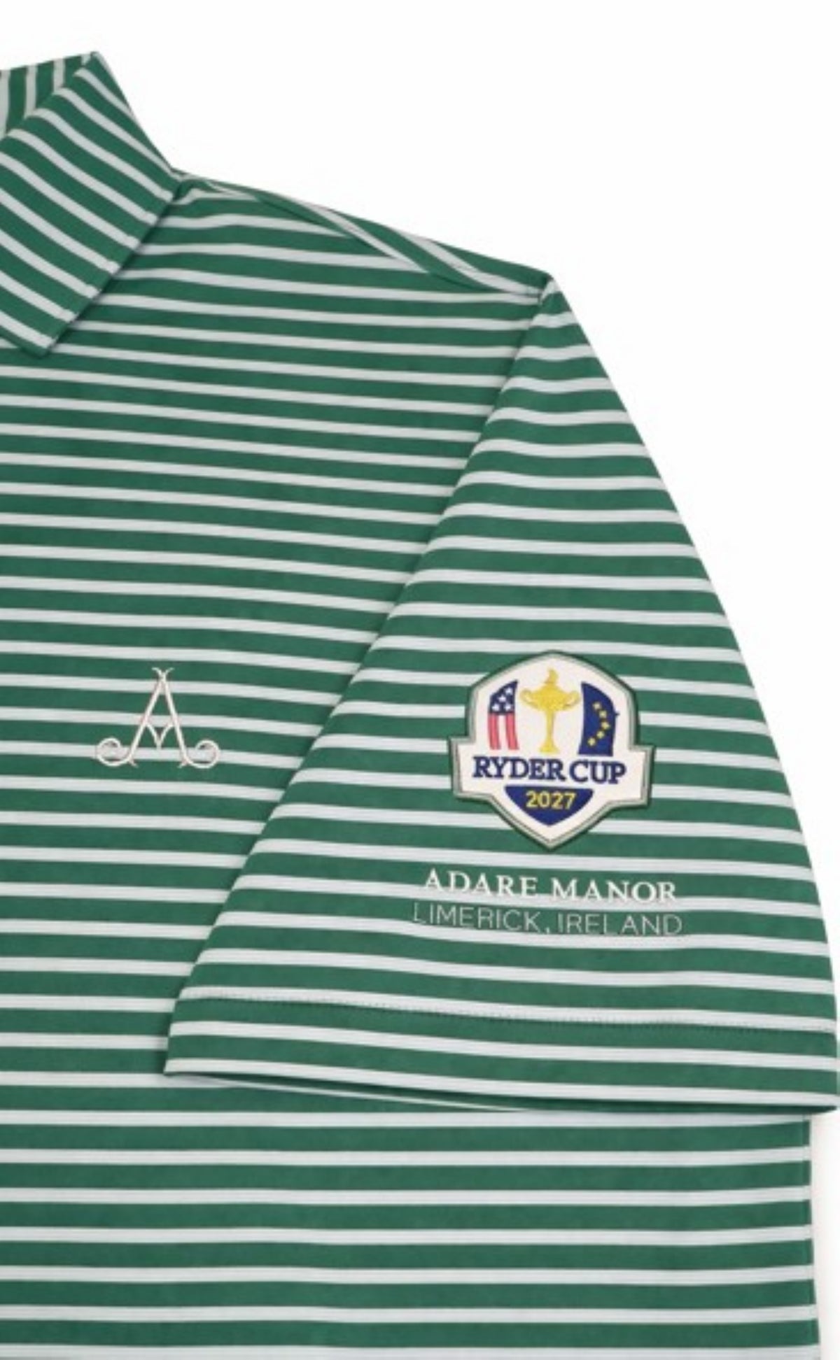 Ryder Cup 2027 - Adare Manor Ashford Performance Polo - Green