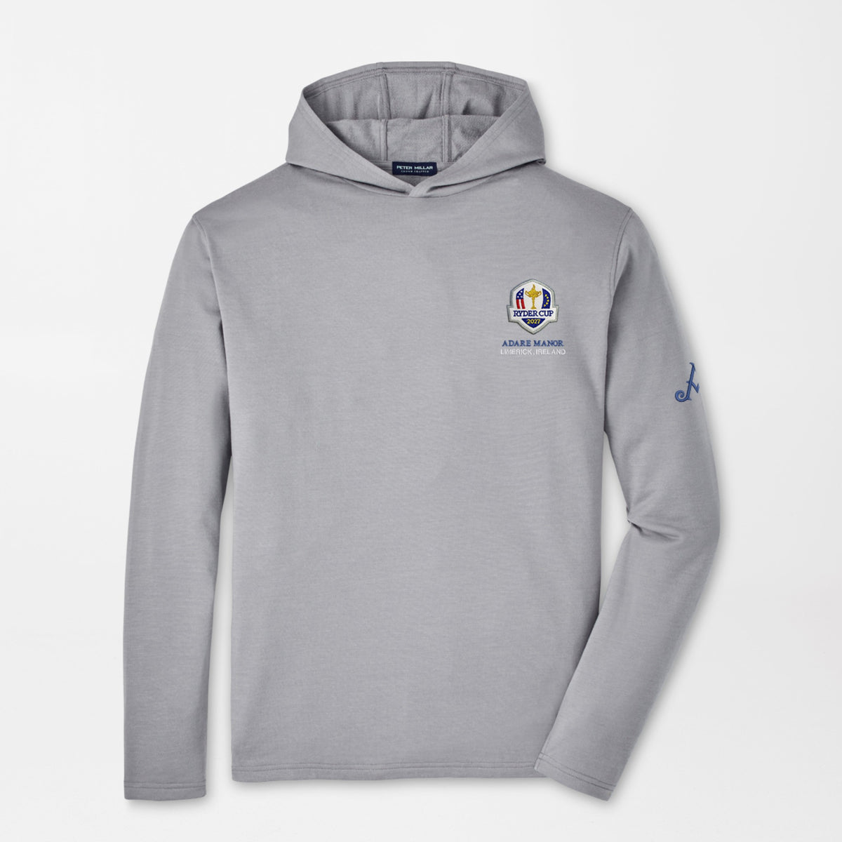 Ryder Cup 2027-  Merino Wool Grey Excursionist Flex Hoodie