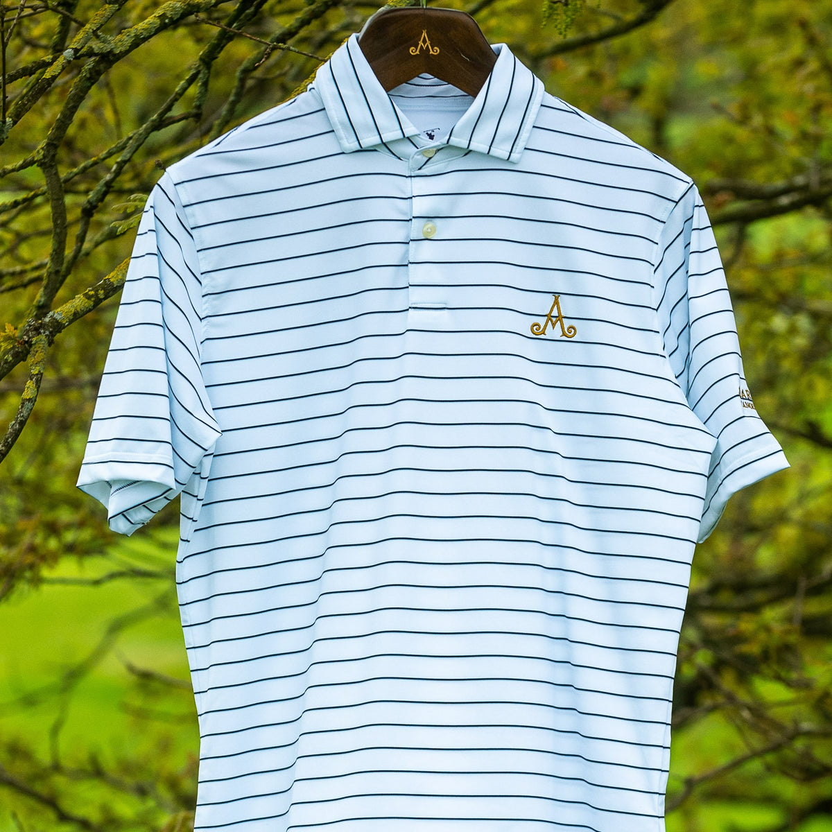 Adare Manor Striped Polo