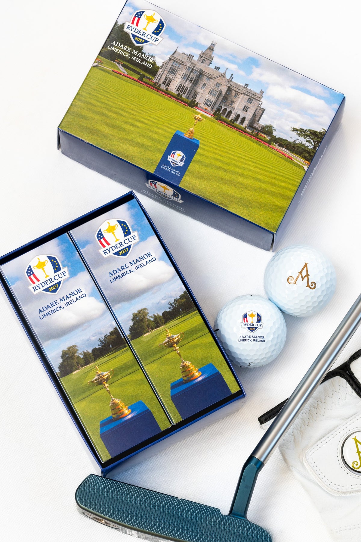 Adare Manor – Ryder Cup 2027 Golf Ball Gift Set