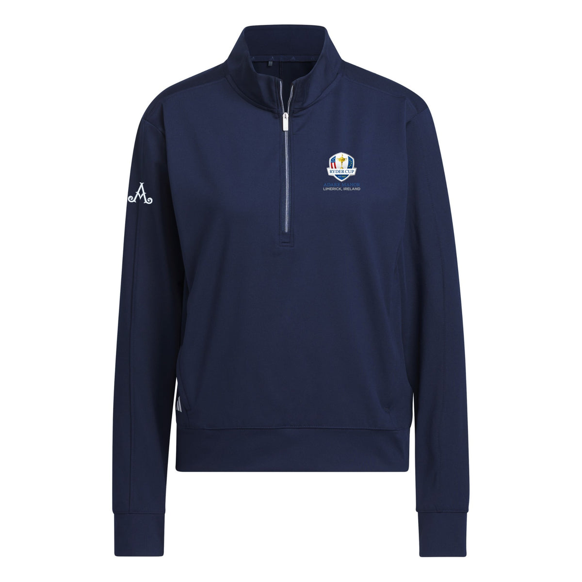 Ryder Cup 2027 -  Adidas Ladies Adare Manor Navy 1/4 zip
