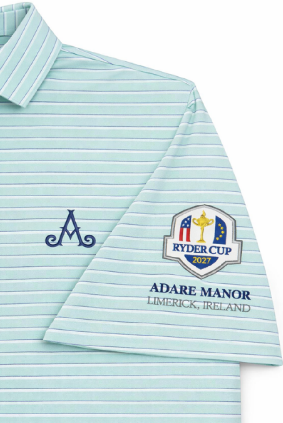 Ryder Cup 2027 - Adare Manor Dunnes Performance Polo - Mint