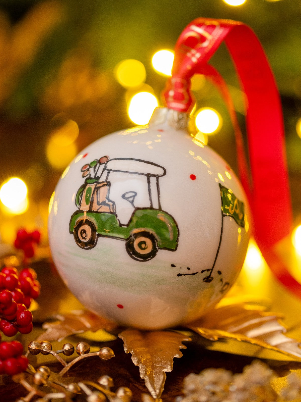Hand Crafted Adare Manor Golf Bauble