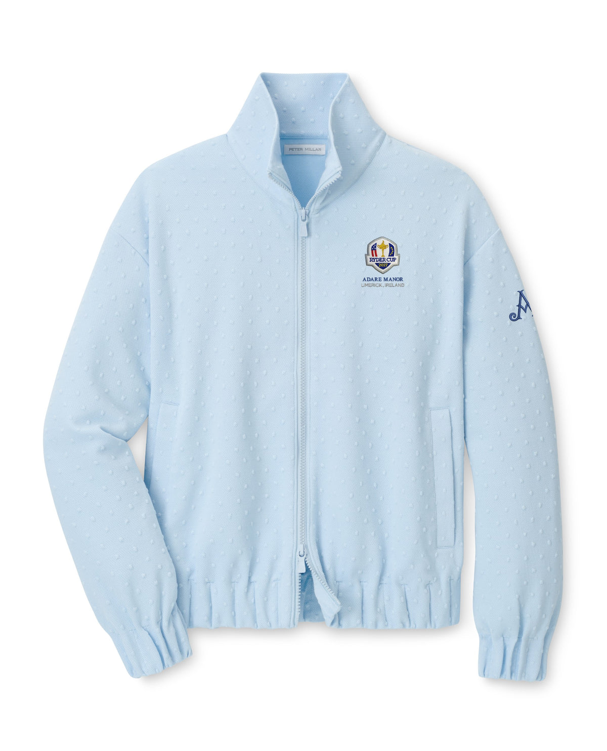 Ryder Cup 2027 - Adare Manor Ladies Flora Full Zip Blue