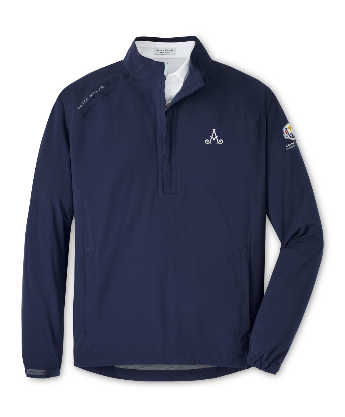 Ryder Cup 2027 - Adare Manor Shield Half-Zip Navy
