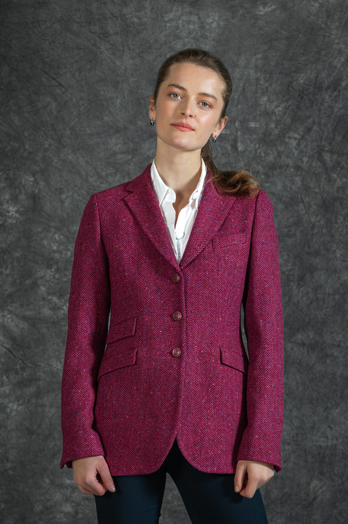 Jack Murphy x Adare Manor - The Nora Tweed Blazer - Wild Burren Rose