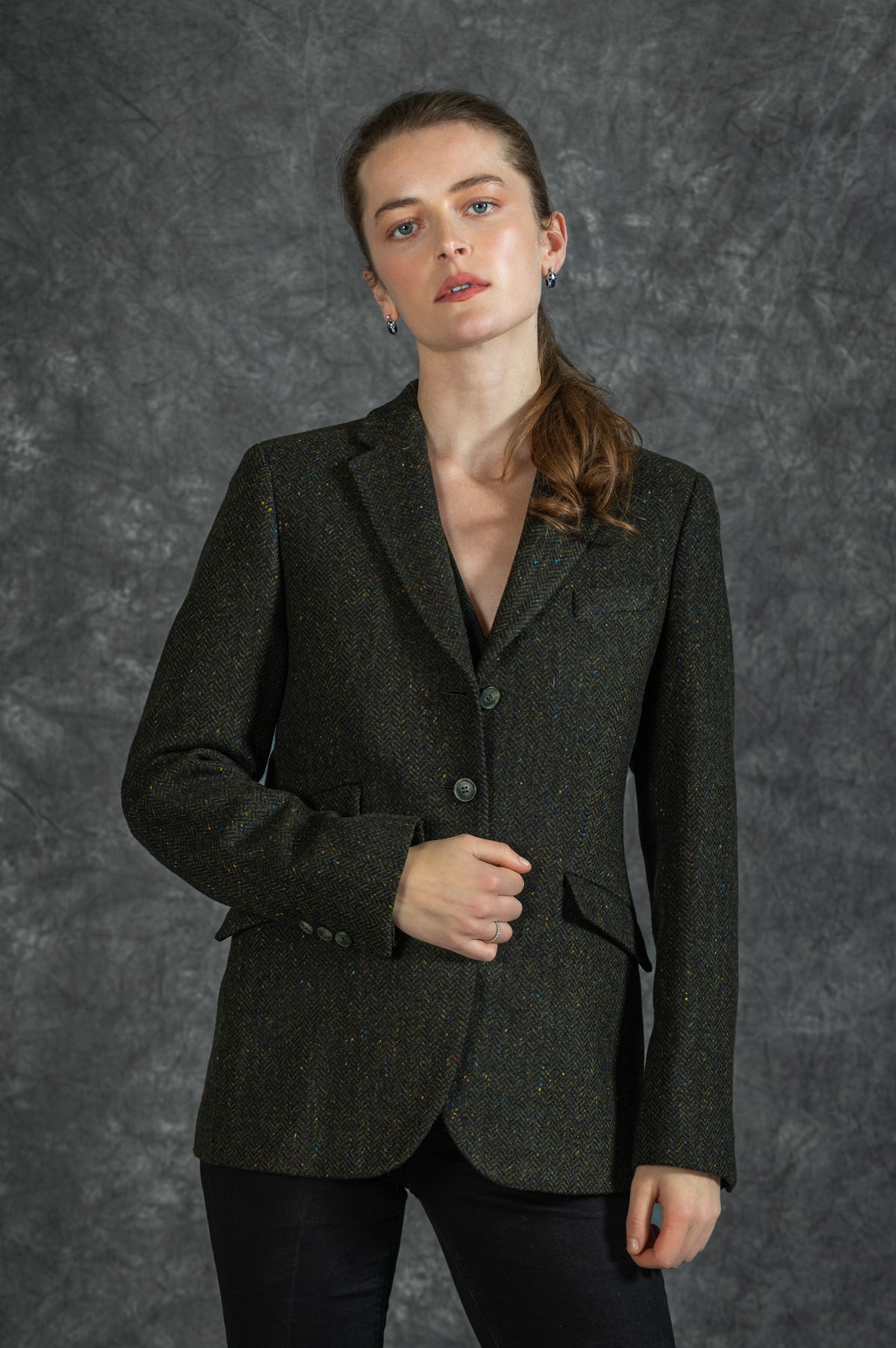 Jack Murphy x Adare Manor - The Nora Tweed Blazer - Emerald Glen