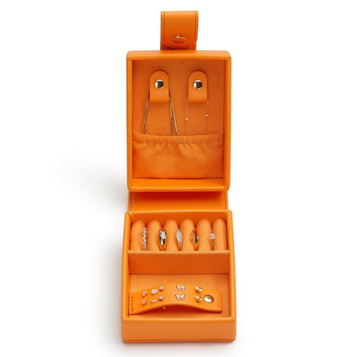 Adare Manor Bespoke Travel Jewellery Case- Orange