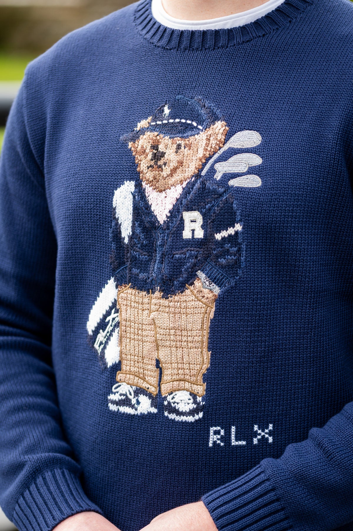 Ralph Lauren Golf Bear Crewneck