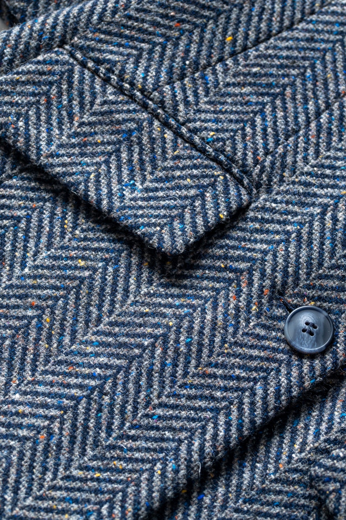 Jack Murphy x Adare Manor - The Deirdre Tweed Coat - Atlantic Mist