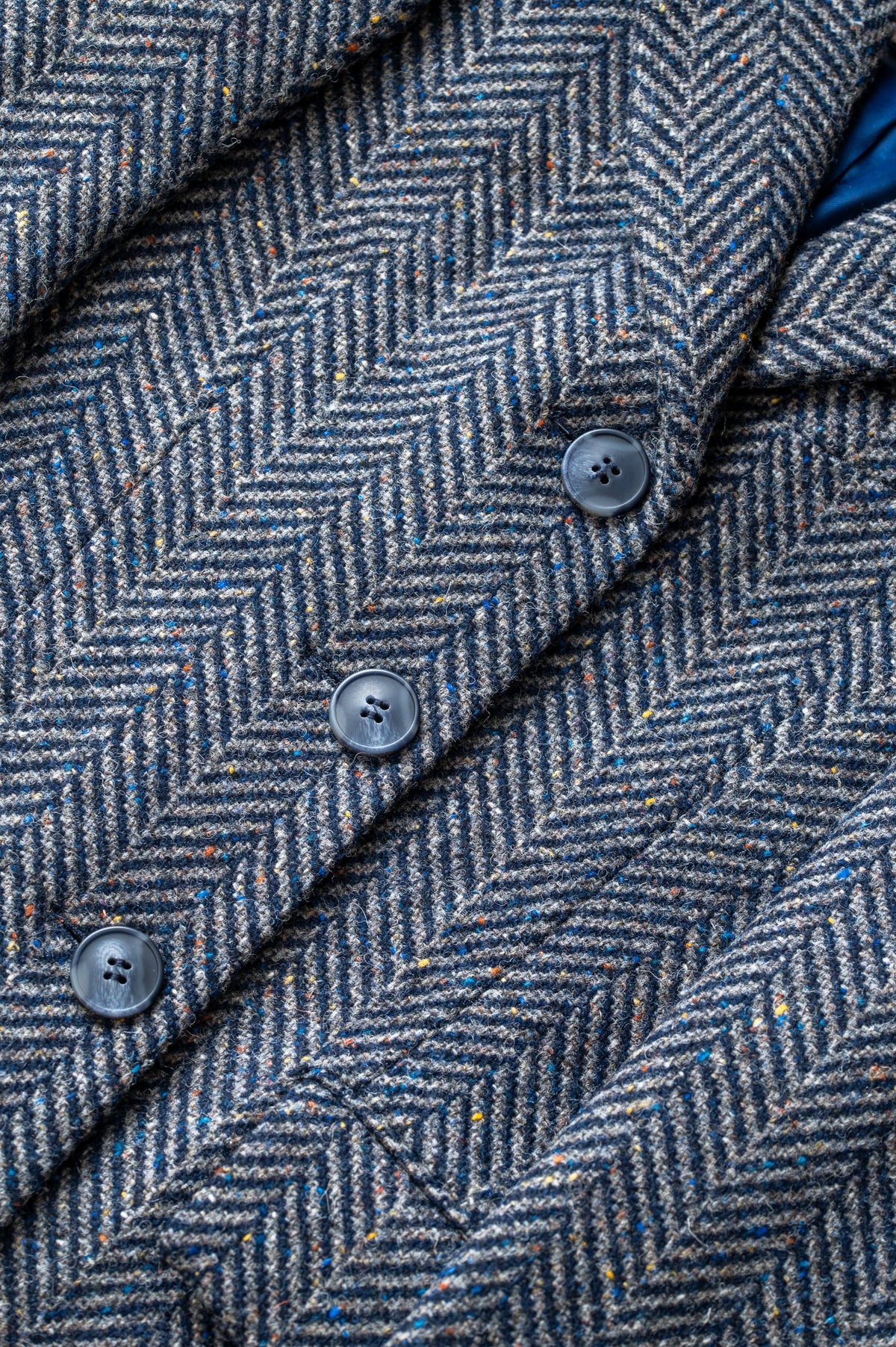 Jack Murphy x Adare Manor - The Mairéad Tweed Coat - Atlantic Mist