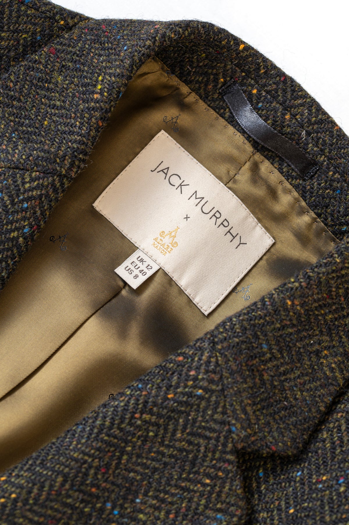 Jack Murphy x Adare Manor - The Deirdre Tweed Coat - Emerald Glen