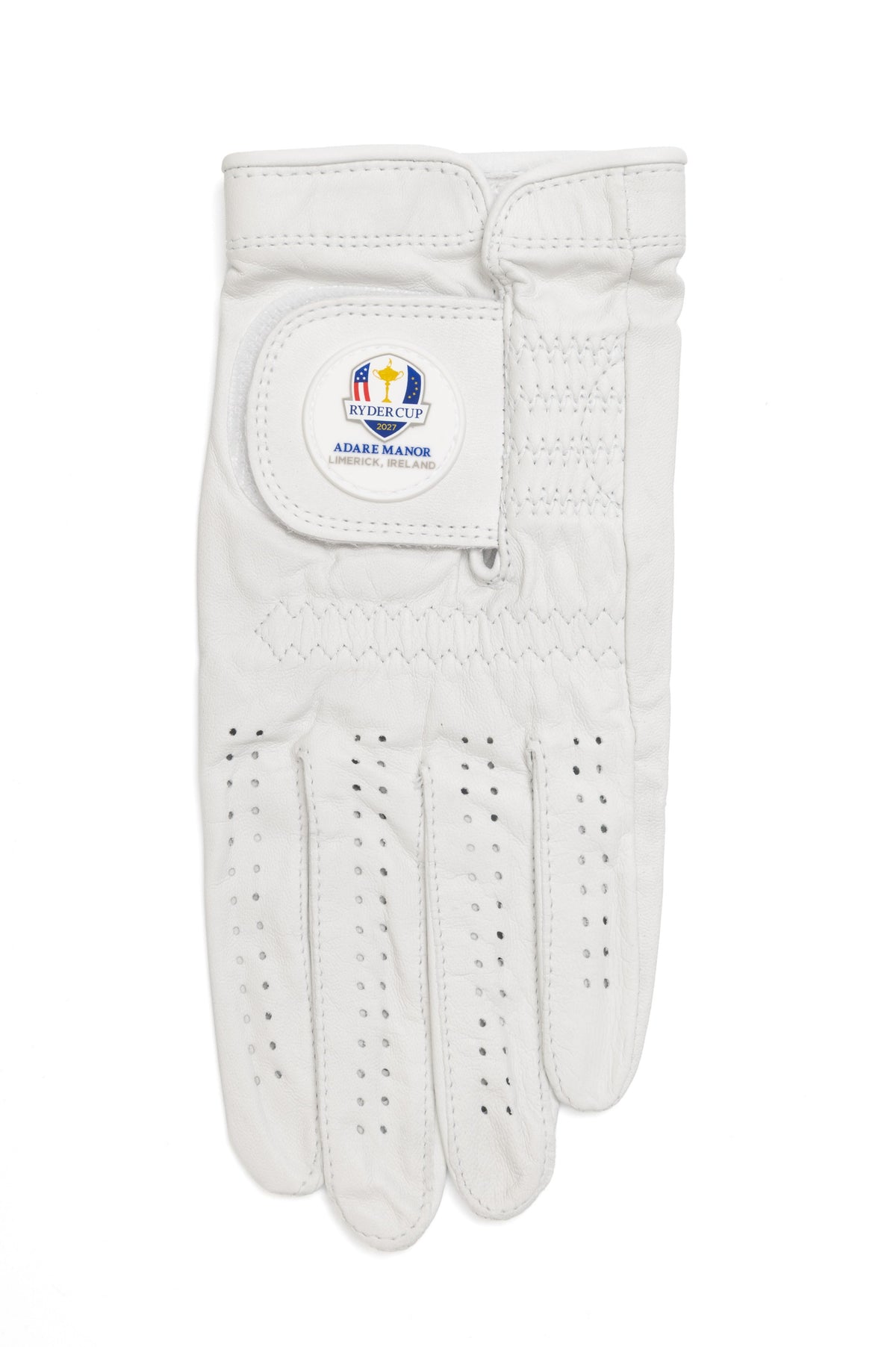 Adare Manor Ryder Cup 2027 Golf Glove Snow- Mens