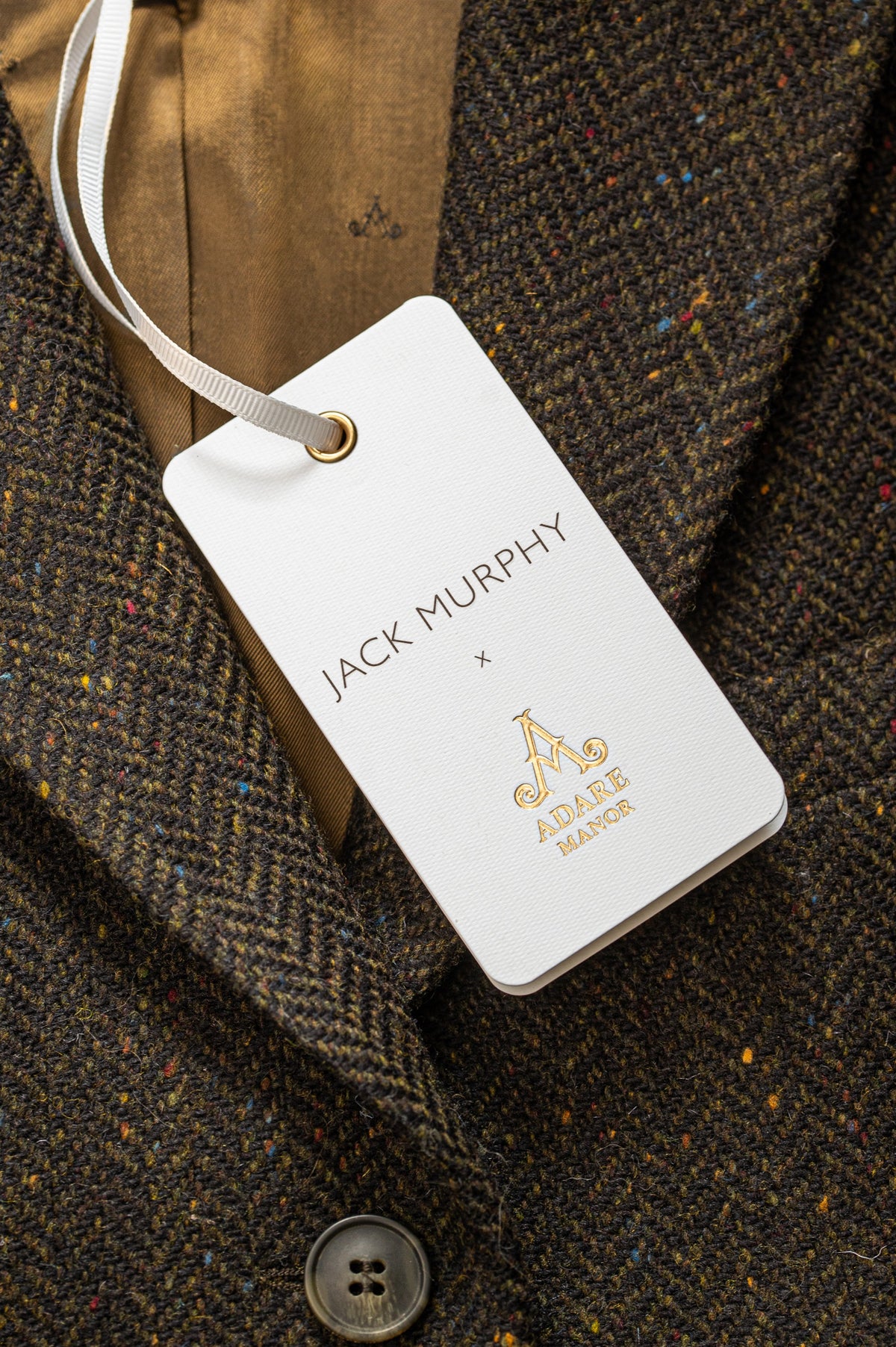 Jack Murphy x Adare Manor - The Deirdre Tweed Coat - Emerald Glen