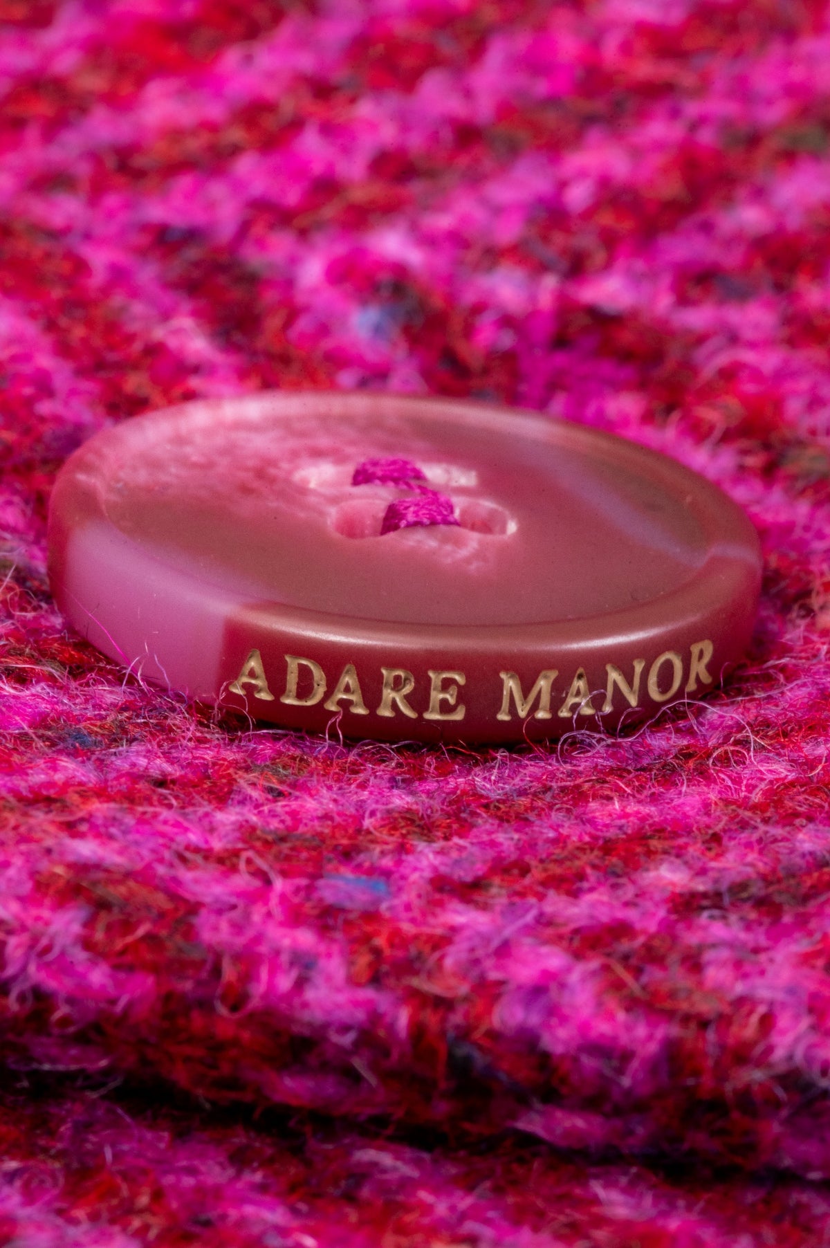 Jack Murphy x Adare Manor - The Deirdre Tweed Coat - Wild Burren Rose