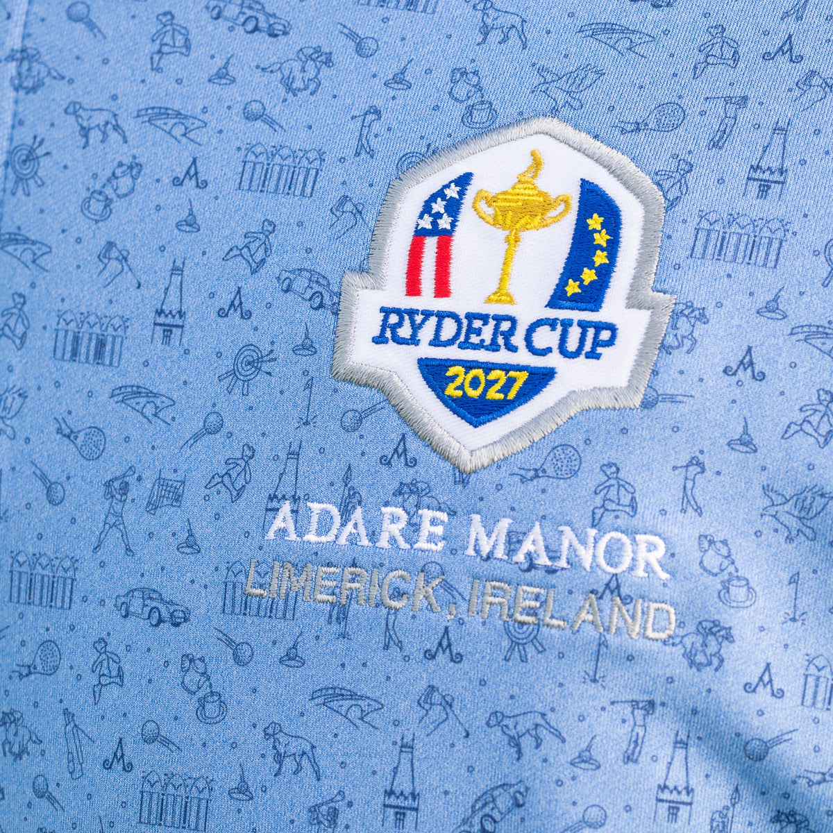 Ryder Cup 2027- Ladies Bespoke Adare Manor Golf 1/4 zip