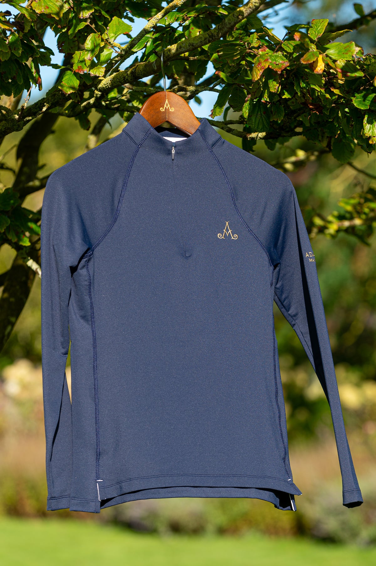 Adare Manor Ladies Navy ¼ Zip Pullover