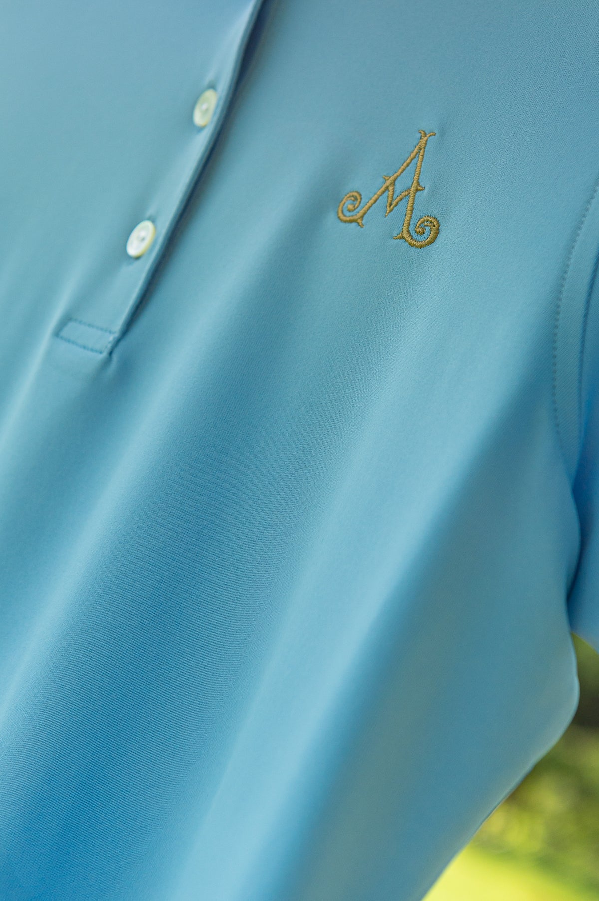 Adare Manor Ladies Cottage Blue Polo Shirt