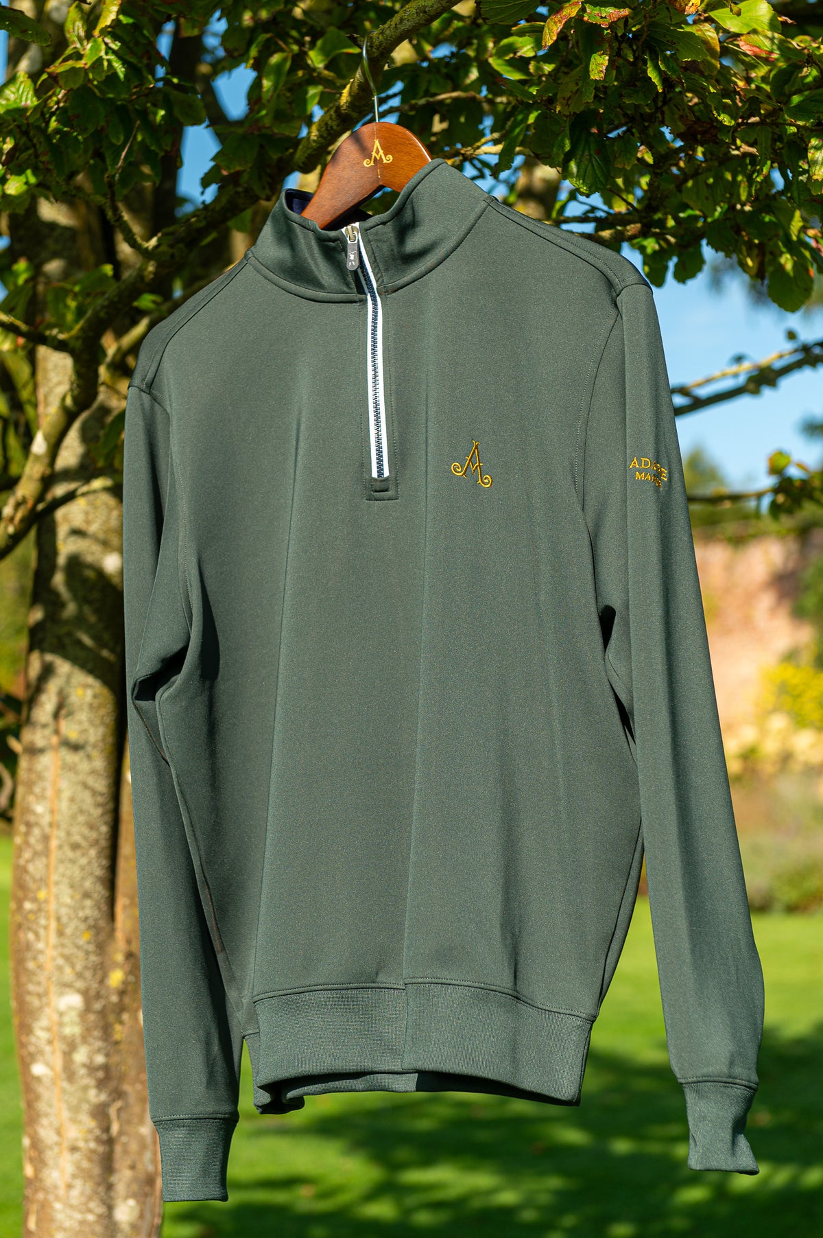 Adare Manor Green 1/4 Zip Pullover