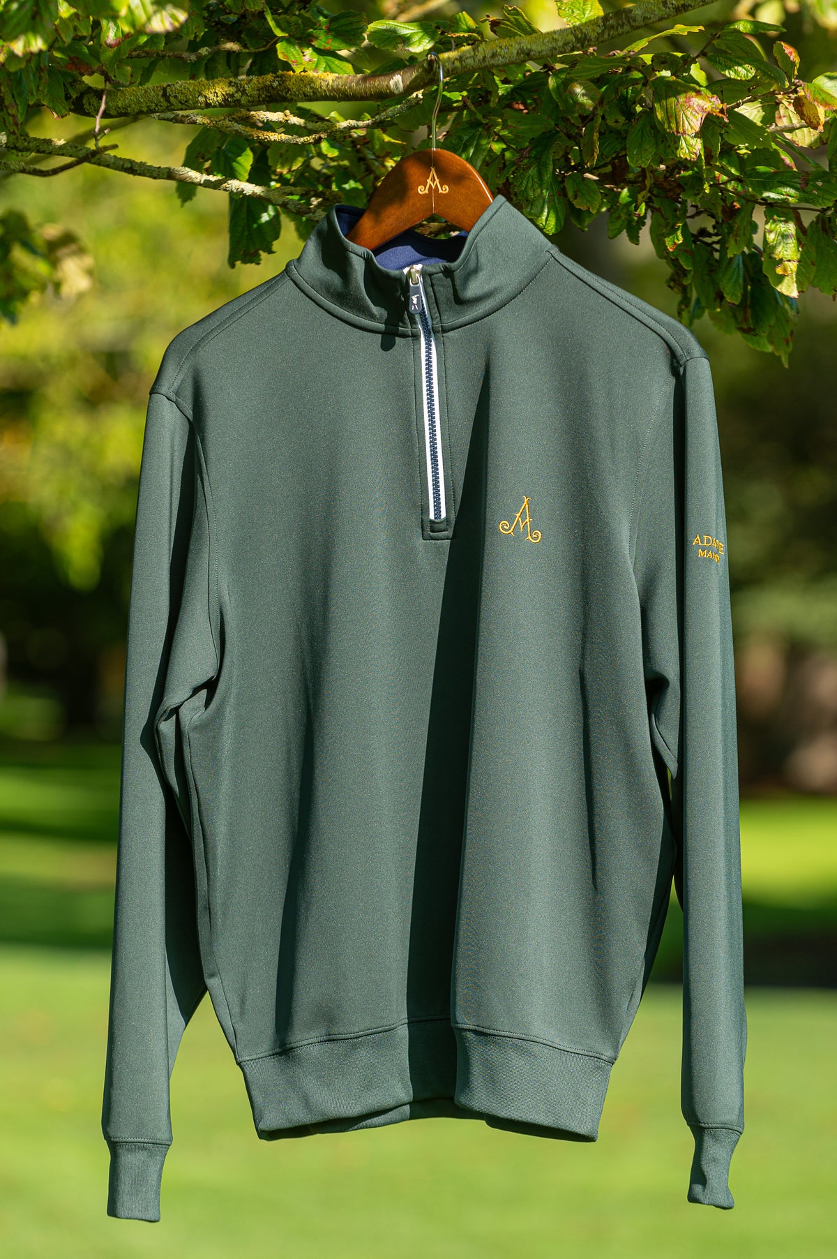 Adare Manor Green 1/4 Zip Pullover