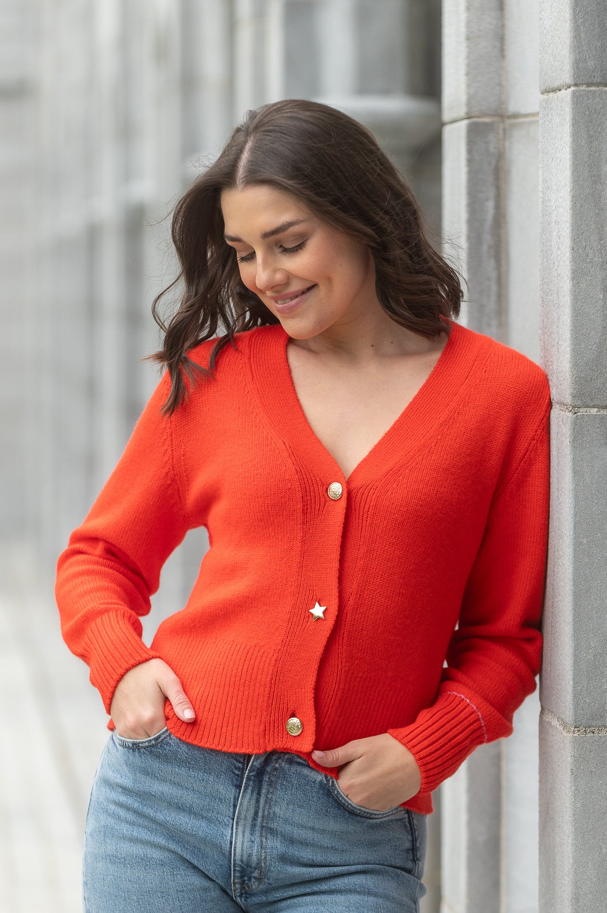 Cayo Cardigan- Burnt Orange