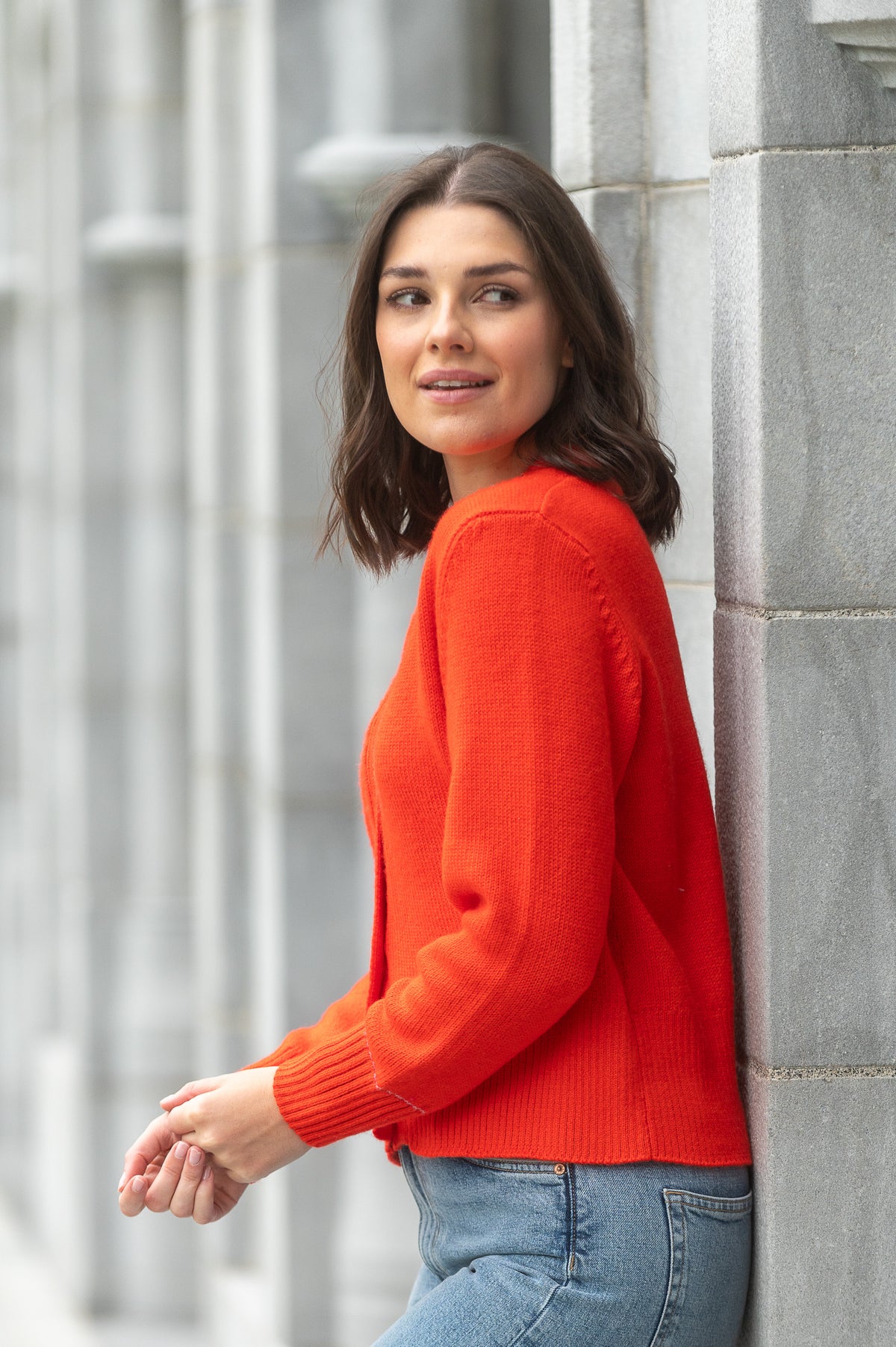 Cayo Cardigan- Burnt Orange