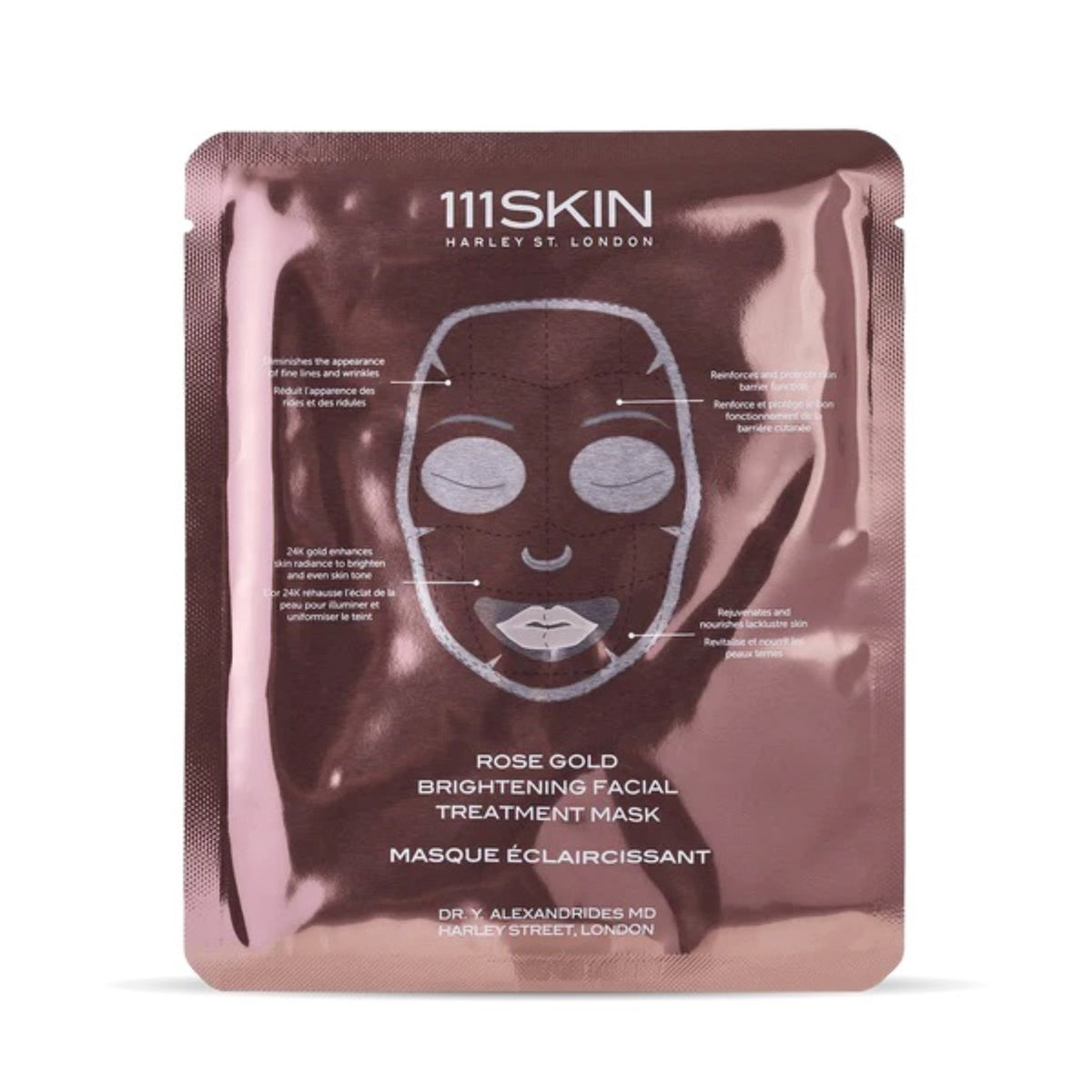 111SKIN Rose Gold Brightening Facial Treatment Masks