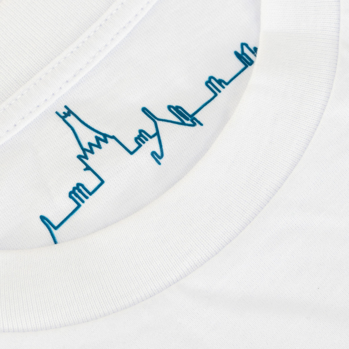 Adare Manor - Ladies Organic Cotton T-Shirt with Navy logo