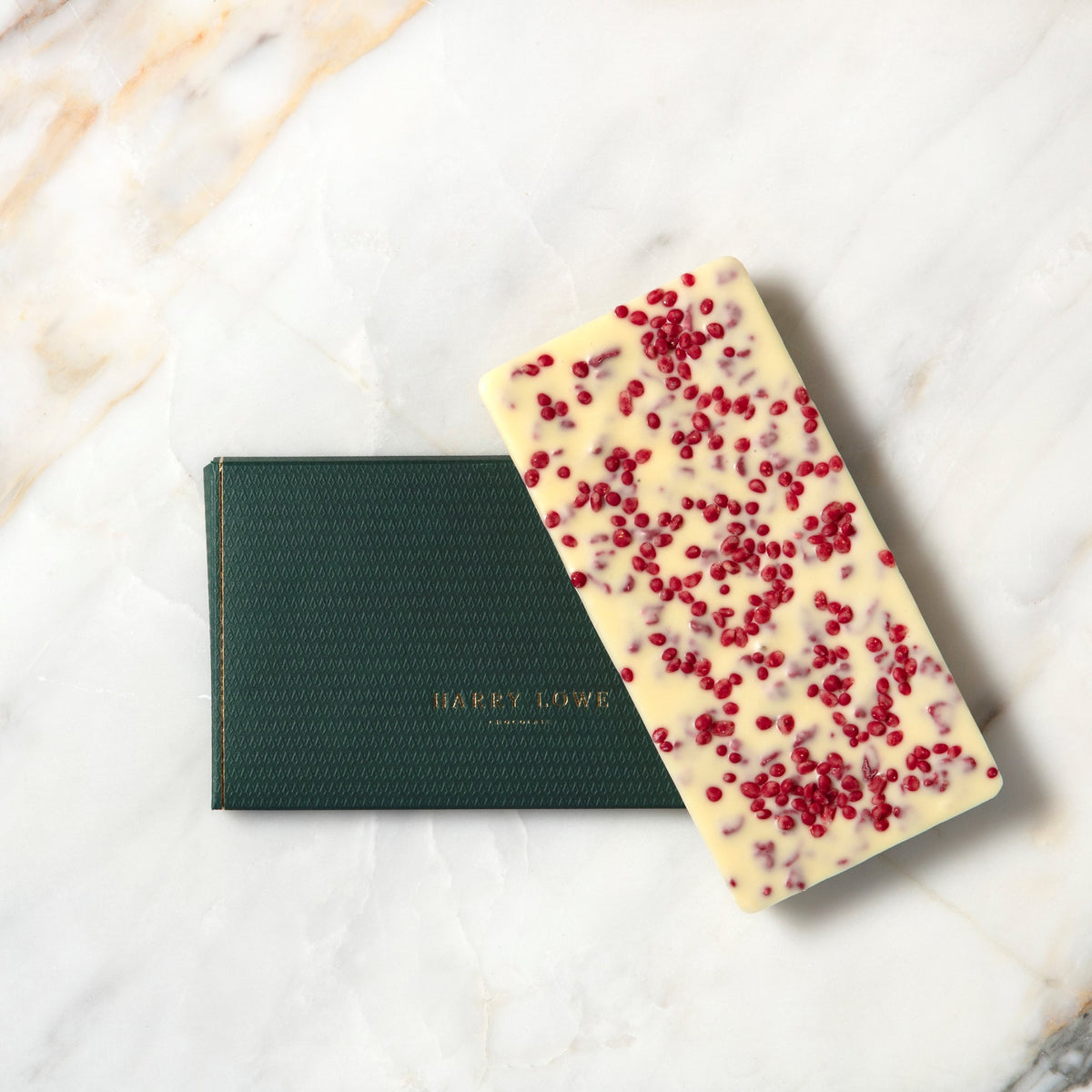 Harry Lowes - Raspberry & Popping Candy White Chocolate