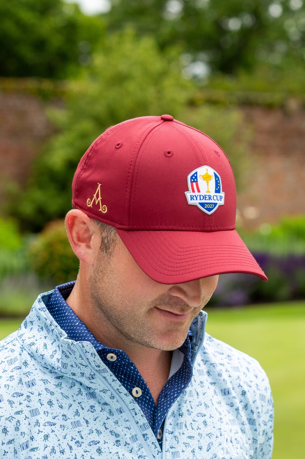 Adare Manor Ryder Cup 2027 - Cap Burgundy Red
