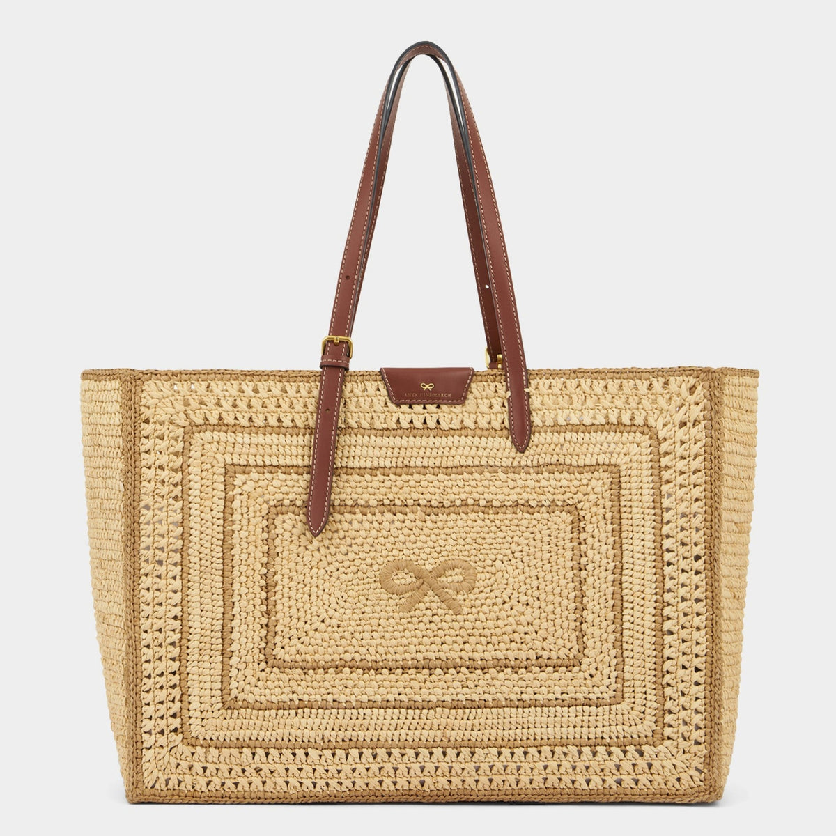 Anya Hindmarch- Raffia Bow Tote