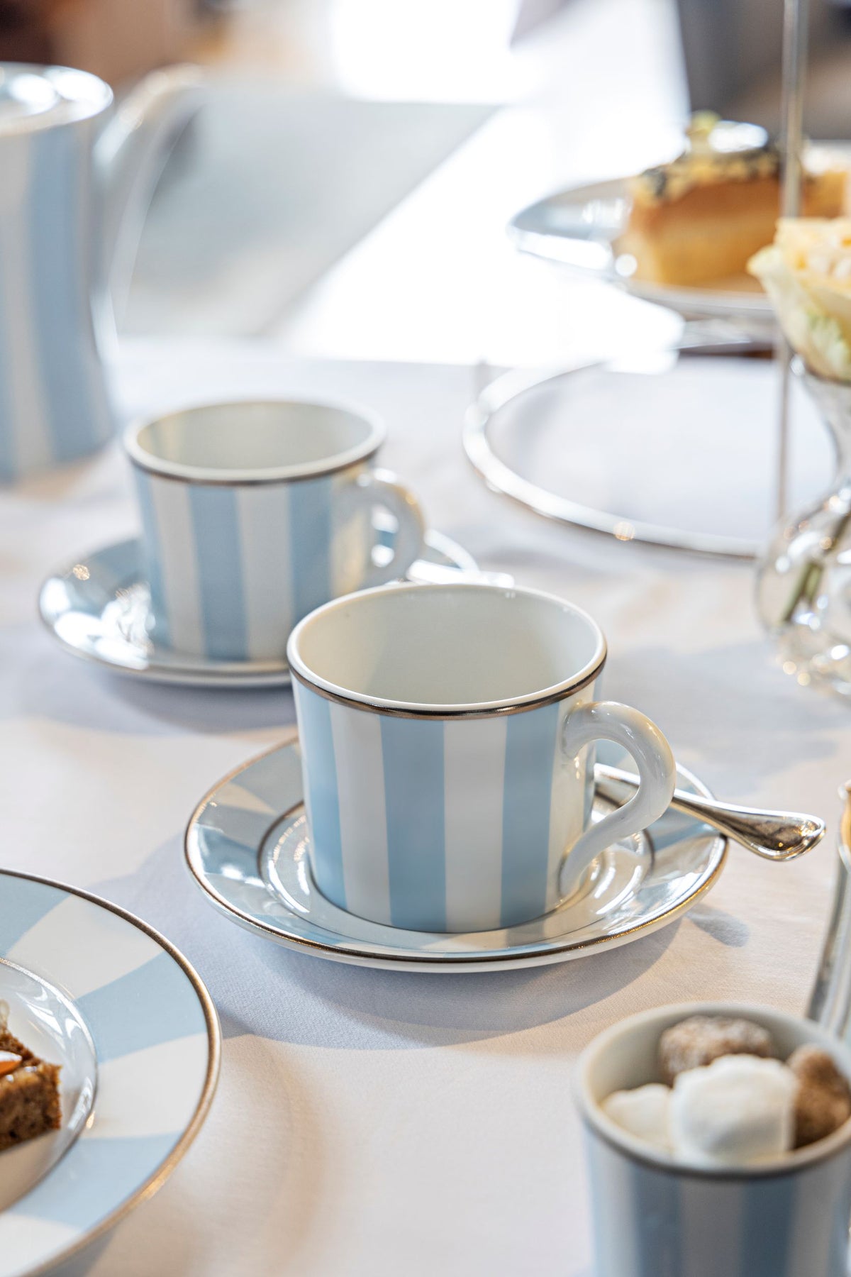 Bernardaud Set of Two Cups and Saucers