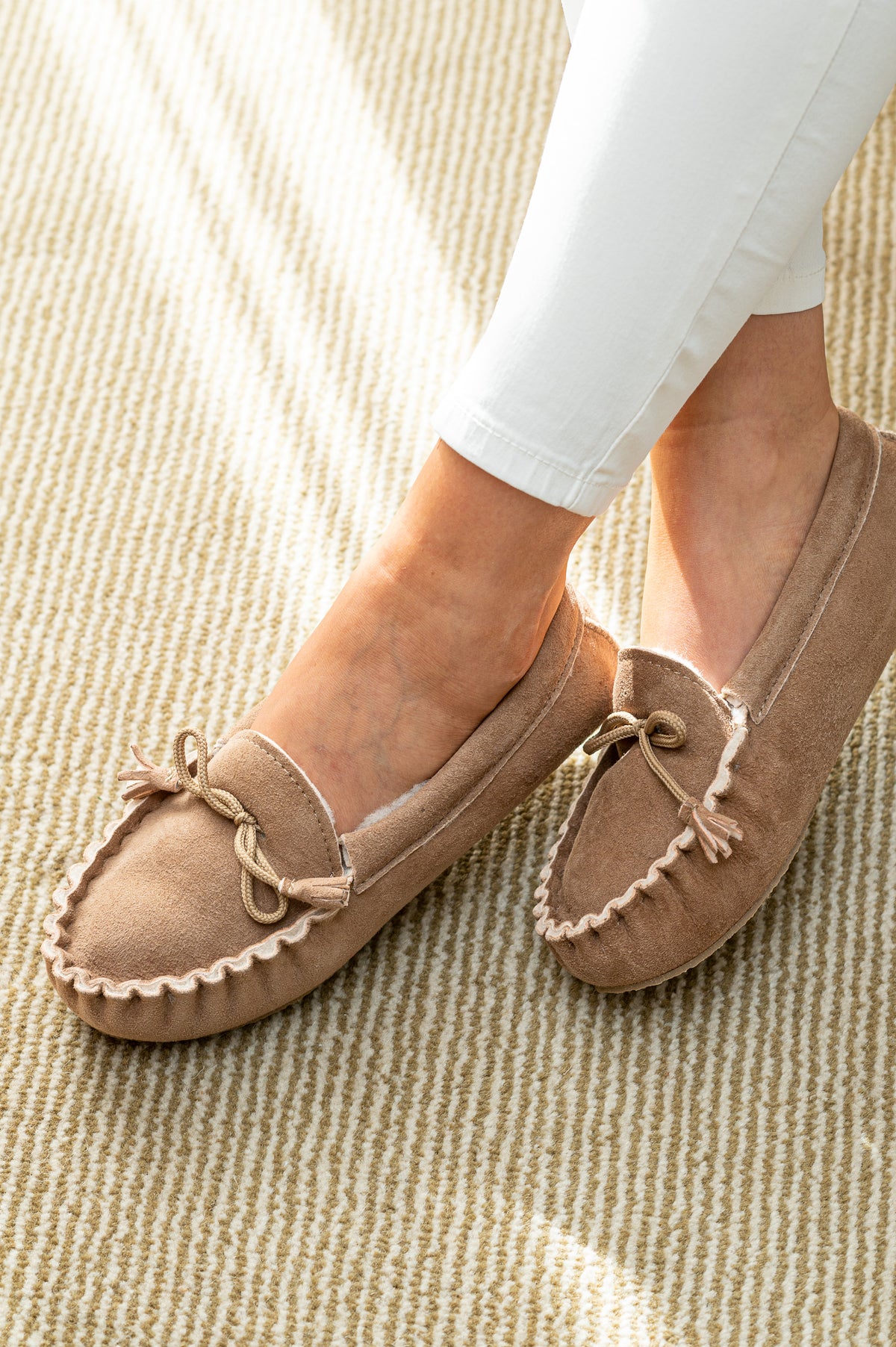 BABBI Slippers Beige