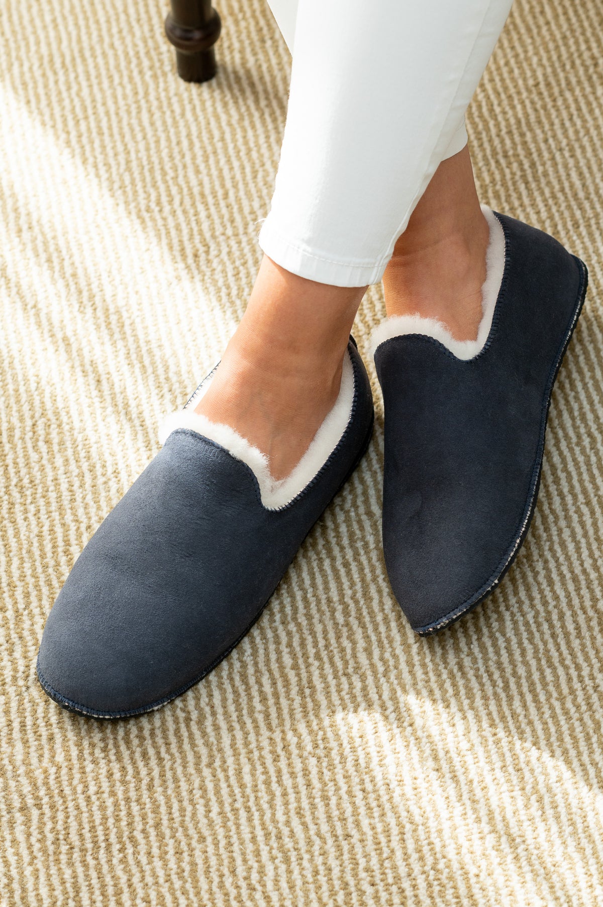 BABBI Slippers Navy