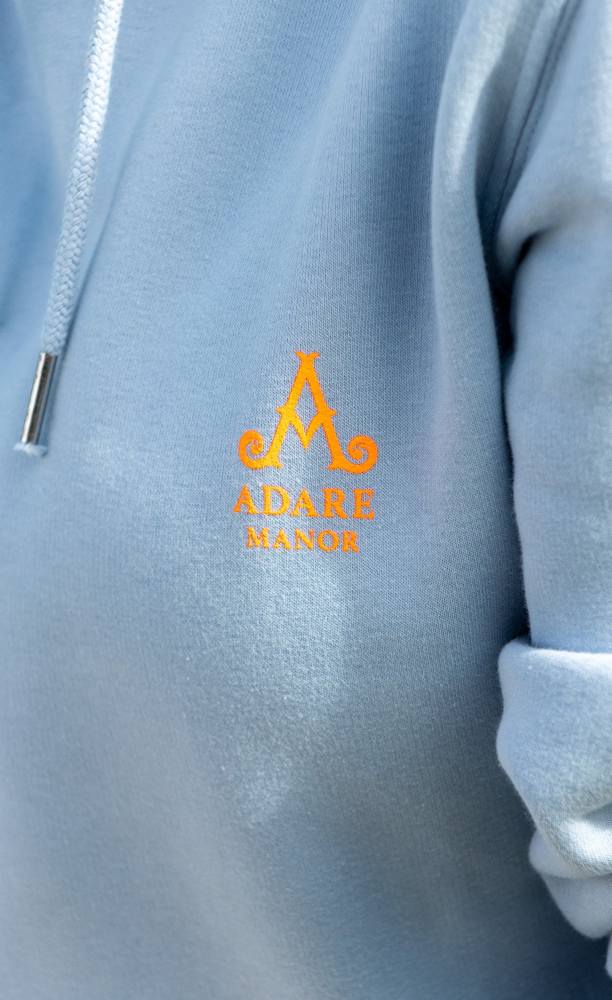 Adare Manor x Begley &amp; Bowie Ladies Blue Hoodie