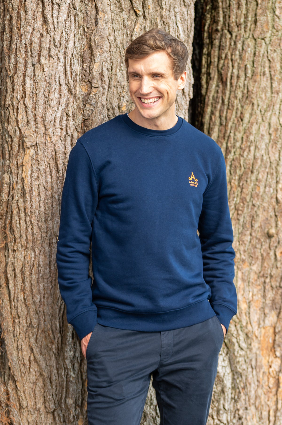 Adare Manor x Begley &amp; Bowie Mens Navy Sweatshirt